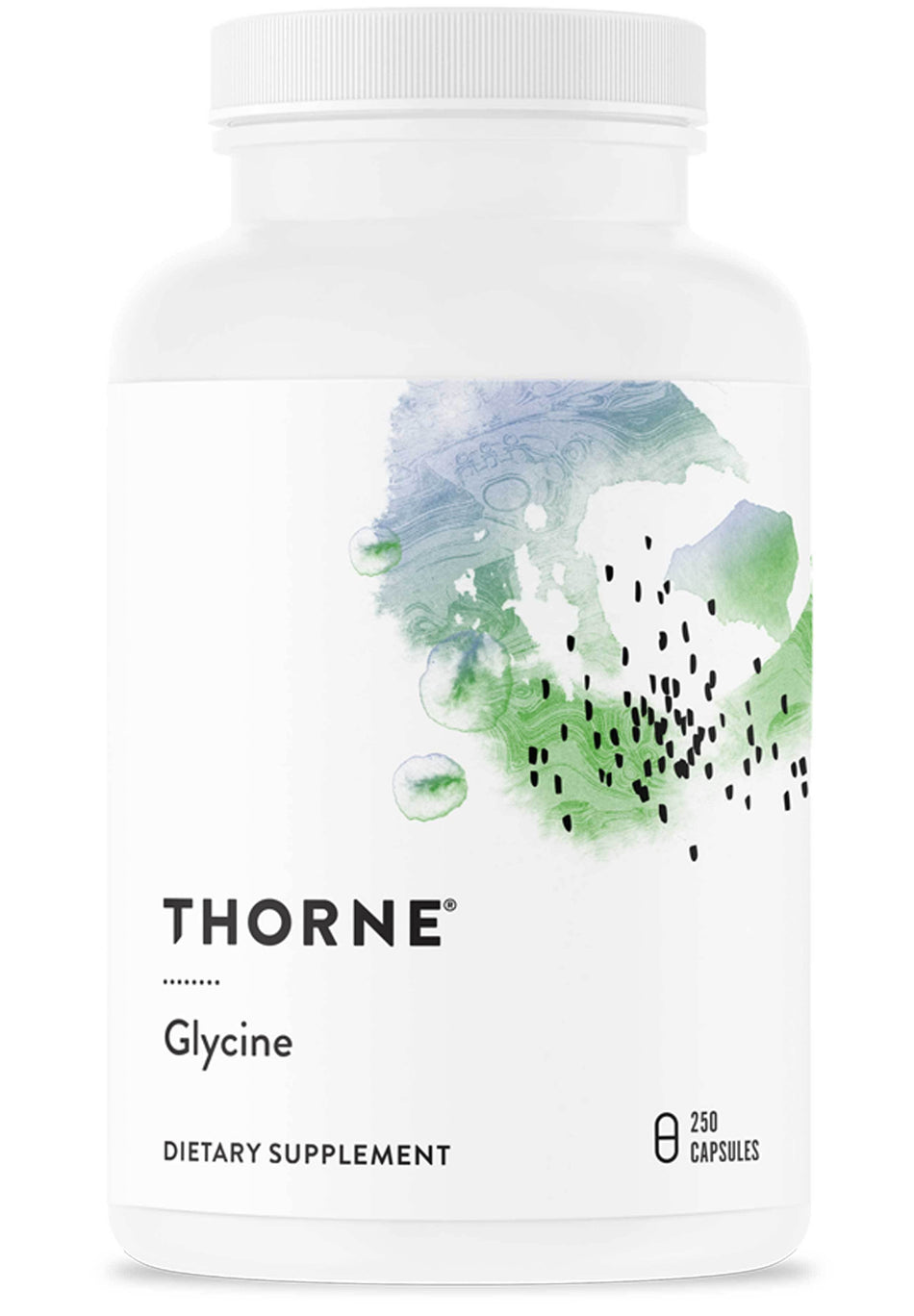 Glycine, 250 Capsules (500 mg per Capsule)
